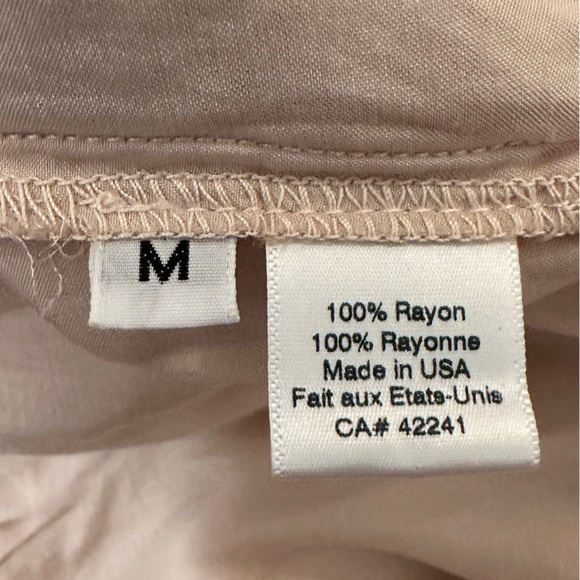 Stark Wide Legged Champagne Pants - Picture 4 of 5